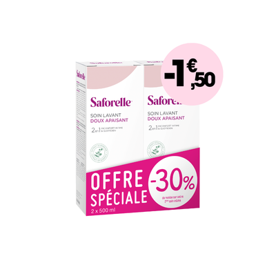 Soin lavant doux duo